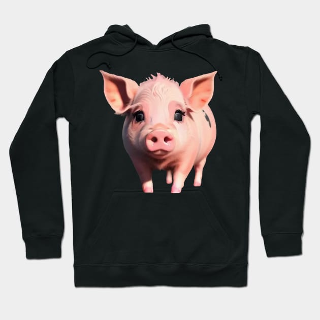 Just a Piggy 2 Hoodie by Dmytro